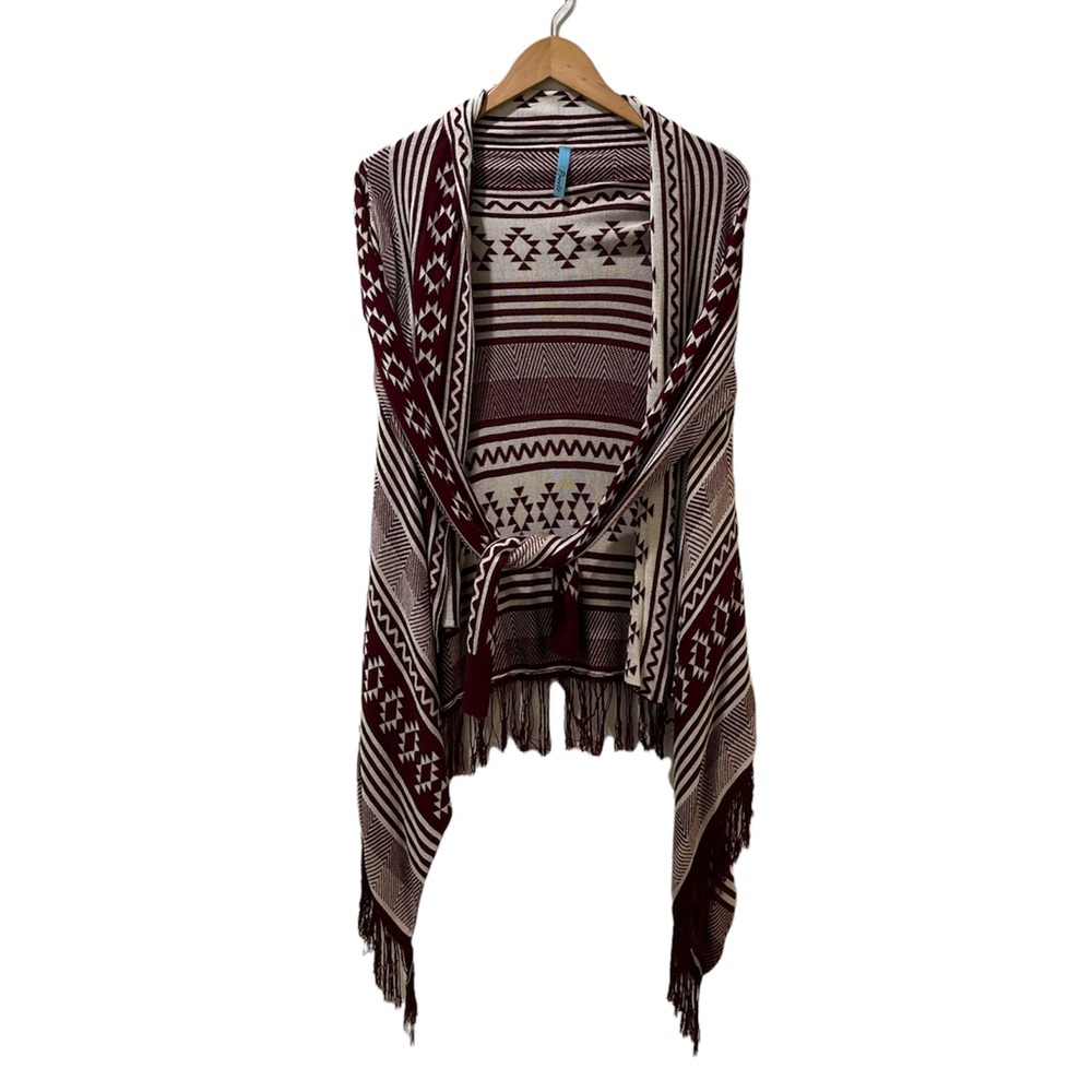 Boho Open Front Cardigan